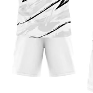 Conjuntos de uniformes de fútbol de poliéster transpirable personalizables para jóvenes adultos equipo Logo Jersey Shorts para clubes - Product Image 3