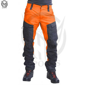 กางเกงคาร์โก้สำหรับผู้ชายมีกระเป๋าด้านข้าง6กระเป๋าผ้าสวมใส่ทำงานที่ดีที่สุดปรับแต่งได้ - Product Image 5