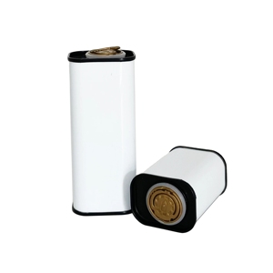 Boîtes en fer blanc rectangulaires personnalisées avec logo, 100 ml/120 ml, pour huile d'olive, huile comestible, aliments en conserve et bonbons - Product Image 1