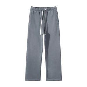 กางเกงวอร์มวิ่งสำหรับผู้ชายทรงตรงมีกระเป๋าและเชือกปรับได้ - Product Image 3