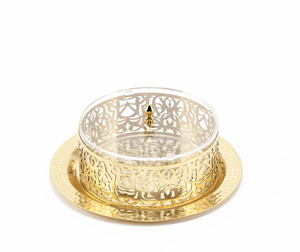 Bandeja Decorativa Árabe de Lujo, Artículo Perfecto para Exhibición en la Sala de Estar y Estilo Interior Cultural - Product Image 2