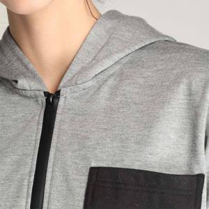 Conjunto Deportivo de Invierno para Mujer de Alta Calidad, con Cremallera, Pantalones Holgados de Cintura Alta Elástica y Top, Dos Piezas - Product Image 5