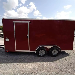 Brandy Wine Concession Trailer 7 X 16 Towable Food Trailer Retail Snack Foods Hotdogs Chips Mobile Bar Winery Snack Food Factory - Product Image 3