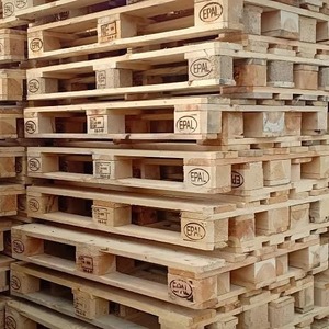 Venta al por mayor de alta resistencia Euro Pal (EPAL) paletas de madera de una/doble cara con entrada de 4/2 vías Logística Industrial vendedor barato - Product Image 5