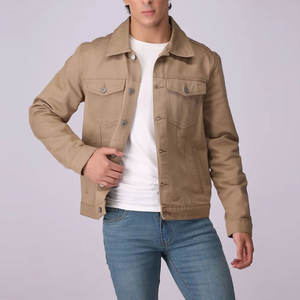 Best Selling High Street Long Sleeve 100% Cotton <b>Winter</b> Jacket OEM Wholesale Streetwear Quick Dry Breathable Windproof Canvas - Product Image 1