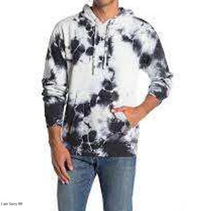 Sudadera con Capucha Tie Dye para Hombre con Logotipo Personalizado, Lavado Ácido, Estilo Urbano, Algodón Grueso, Unisex, Hip Hop, Vintage - Product Image 2