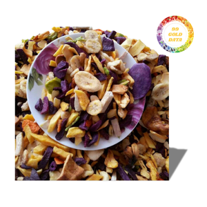 Surtido de Chips de Frutas Tropicales-Delicioso Snack Seco con Sabor Dulce y Crujiente - Product Image 1