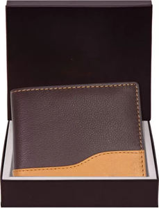 Cartera de Material de PC de cuero genuino Vintage delgada con costuras ultrafuertes de lujo para hombre, cierre de cremallera largo corto con bloqueo RFID - Product Image 3