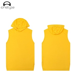 Débardeur d'été respirant à séchage rapide pour hommes, idéal pour la musculation en salle de sport, entraînement, sans manches, personnalisable avec logo, vêtement de sport performant - Product Image 6