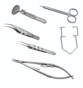 Ensemble d'instruments de chirurgie ophtalmique CHAN TARA, 8 pièces, acier inoxydable de qualité médicale, instruments microchirurgicaux réutilisables, CE - Product Image 2