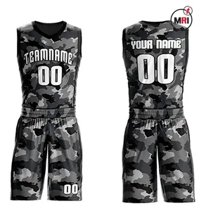Yüksek kalite yeni tasarım spor giyim 100% Polyester basketbol üniforması çok renkler hızlı kuru nefes basketbol üniforması