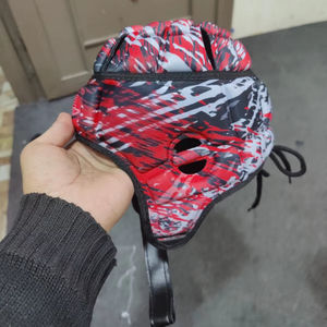 Casque de protection respirant de couleur unie pour jeunes, casque de protection pour les joueurs de football et de rugby, taille plus, sports d'été, football - Product Image 1