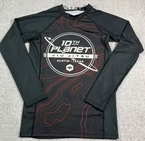 Best Quality Custom Printed Long Sleeve MMA Karate Rash Guard for <b>Men</b> Stylish <b>Compression</b> Gym Training Gear for Winter - Product Image 2