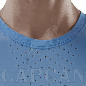 Camisetas para correr de manga corta para entrenamiento de gimnasia de poliéster 100% para mujer, ropa de calle personalizable con logotipo de marca propia - Product Image 5