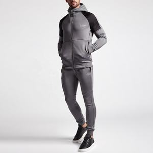 Ropa deportiva con logotipo personalizado para hombres, ropa de entrenamiento, chándal, conjunto bajo MOQ, nuevo diseño, ropa deportiva, chándales a medida para hombres, conjunto de 2 piezas - Product Image 1