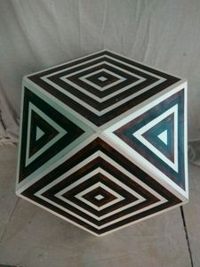 ของตกแต่งบ้านที่ทันสมัยม้านั่ง8ด้านเฟอร์นิเจอร์บ้านฝังกระดูกโต๊ะและเฟอร์นิเจอร์ตกแต่งทำด้วยมือจากอินเดีย - Product Image 2