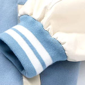 Veste universitaire slim pour homme de haute qualité, design élégant et tendance, broderie de basket-ball sur le devant, imperméable et écologique - Product Image 3