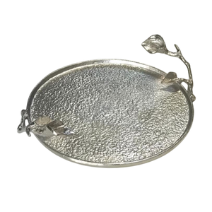 ถาดรองเสิร์ฟผลไม้ถาดโลหะเงินเป็นมิตรกับสิ่งแวดล้อม - Product Image 4
