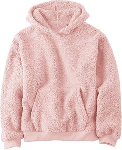 Sweat à capuche unisexe en polaire élégant pour l'hiver, respirant, coupe-vent, 100% coton, uni, teinture numérique, écologique, rapide - Product Image 4