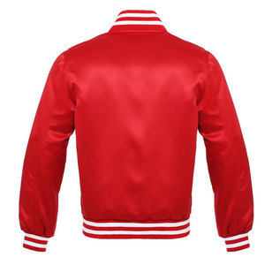 Oem Service Satin Jacket Hot Selling In High Quality 2025 Satin Jacket Street Casual Satin Jacket For Man - Product Image 2