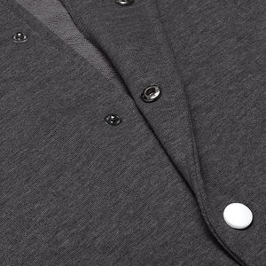 Veste universitaire en laine de haute qualité pour hommes, logo personnalisé, toile unie, vente en gros, vestes R pour le baseball, pour hommes - Product Image 4