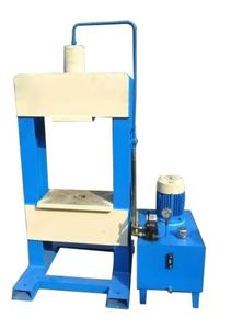 Prensa Hidráulica Tipo H de 50 Toneladas |   Prensa de Taller de Alta Resistencia con Bomba de Motor |   Modelo Multifuncional Semi-Automático DMSH50 5KW - Product Image 2