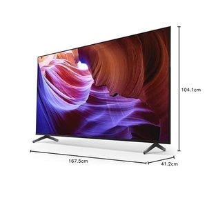 Smart LED TV 4K Ultra HD 75-inch Black Smart Television for Kitchen Use Variants Include 50 65 85 32 55 Inches - Product Image 1