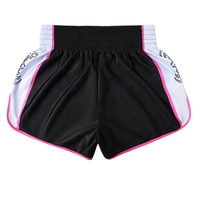 Shorts de Muay Thai et de Kickboxing Personnalisés de Haute Qualité, Imprimés par Sublimation, Logo Brodé, Extensibles, Durables et Respirants