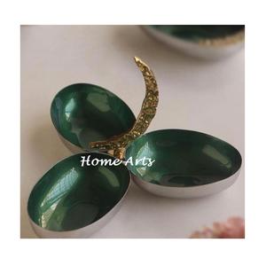 ชุดชามเสิร์ฟช็อคโกแลตสีเงิน2ชุดชามช็อคโกแลตทรงกลมขนาดกำหนดเองได้สำหรับร้านอาหารบ้าน - Product Image 6