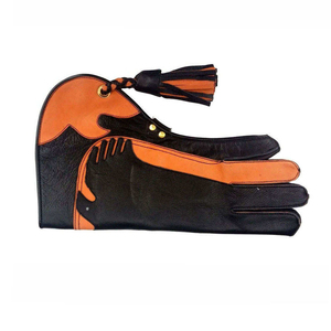 Guantes de cetrería de cuero puro originales antideslizantes impermeables camuflaje flecha caza pantalla táctil Compatible respetuoso con el medio ambiente - Product Image 4