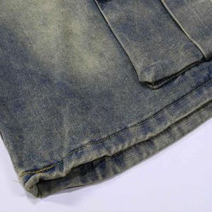 Pantalones cortos de mezclilla para hombre transpirables personalizados ropa de calle de verano OEM con personalización de logotipo y etiqueta privada disponible - Product Image 6