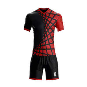 Uniforme de Fútbol para Adultos, Camisetas y Pantalones Cortos de Equipo, Impresión por Transferencia de Calor Personalizada, Prenda Ligera y Transpirable 100% Poliéster Teñida en la Prenda, de Secado Rápido - Product Image 6