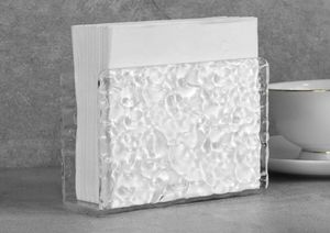 Porte-papier de soie en acrylique élégant Design élégant pour un stockage pratique des mouchoirs à la maison et au bureau - Product Image 5