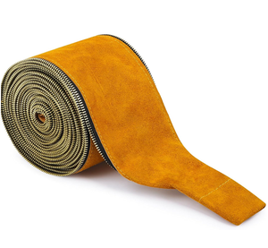 Housse de fer à souder en cuir avec fermeture éclair, fournitures de soudage directes - Product Image 4