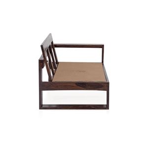 Modern Luxury Living Room 6-Seater Teak Wood Sectional <b>Sofa</b> Set Hot <b>Sale</b> Convertible <b>L</b>-<b>Shape</b> Couch with Fabric Cushions - Product Image 6