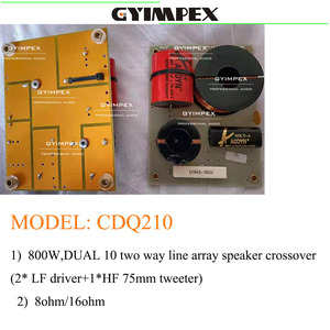 Red de Crossover Profesional de 2 Vías para Altavoz de <span class=keywords><strong>10</strong></span> Pulgadas, Línea de Arreglo de Altavoces de Rango Completo de <span class=keywords><strong>10</strong></span> Pulgadas, Red de Crossover Pasiva Serie <span class=keywords><strong>Q</strong></span> - Product Image 6
