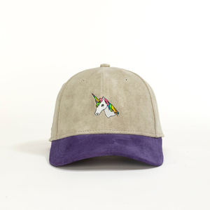 Nouveaux chapeaux de mode de vêtements d'extérieur professionnels pour hommes et femmes conception de broderie de licorne 100% coton casquettes de Baseball unisexe - Product Image 1