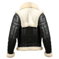 Veste d'hiver pour homme sur mesure, style safari, en cuir de poisson et fourrure de castor, matelassée, imperméable, coupe ample, respirante, authentique