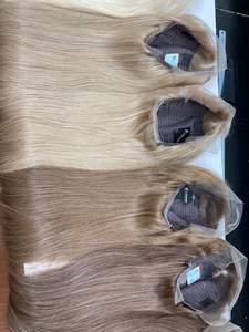 Cheveux humains 100% vierge Remy Transparent dentelle perruques Double dessiné cheveux vietnamiens de haute qualité - Product Image 5