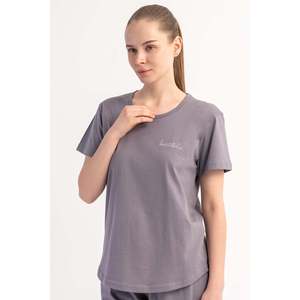 KADIN P.SUPREM O YAKA KISA KOL ETEGI OVAL SORT TAKIM - ฟูเม่ - ฟูเม่ - Product Image 1