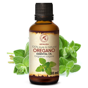 Aromatika Huile Essentielle d'Origan 100% Pure 50ml Distillée à la Vapeur, Origine Turquie, pour Soins des Peaux à Problèmes, des Cheveux et du Corps - Product Image 2