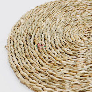 Sets de table en paille écologique faits à la main pour hôtels restaurants décoration intérieure par Artex Dong Thap Factory - Product Image 3