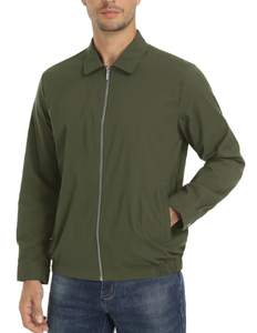 <span class=keywords><strong>Giacca</strong></span> Antivento da Pesca con Colletto per Uomo, <span class=keywords><strong>Giacca</strong></span> Tattica Sportiva Leggera, <span class=keywords><strong>Giacca</strong></span> Bomber Resistente all'Acqua - Product Image 2