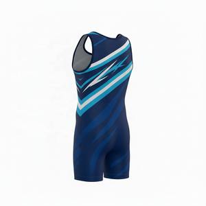 Singlets de Lucha Libre y Levantamiento de Pesas Profesionales de Alta Calidad con Logotipo Personalizado para Hombres y Mujeres, Color y Talla Personalizados, Cierre de Tirón - Product Image 4