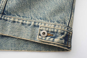 Veste en jean pour hommes, respirante et confortable à des prix de gros OEM, veste en jean de qualité supérieure à bas prix pour hommes - Product Image 5