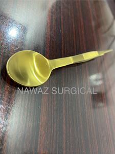 Cuchara de degustación Platos dobles personalizados Cuchara dorada de acero inoxidable de alta calidad con pinzas Cuchara de doble función - Product Image 6