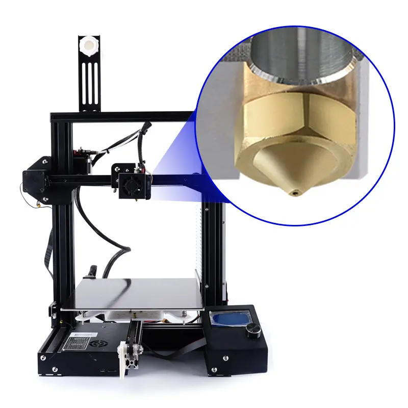 Hochgeschwindigkeits-Hochtemperatur-3D-Drucker DLP Mehrfarbig-Filament-Extrusionslinie Pla intelligentes Led-UV-Licht Fep-Film 1 mm Präzision