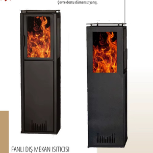 Calentador de pellets para exteriores con ventilador TOWER Modelo 7kW Solución de calefacción ecológica - Product Image 1