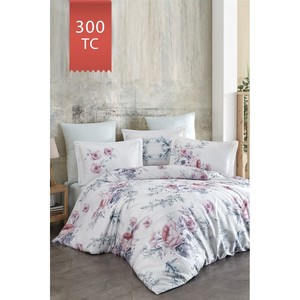 Juego de Funda Nórdica Varol Royal Satin 300TC ROSALINDA, Estilo Princesa Floral para el Hogar - Product Image 3