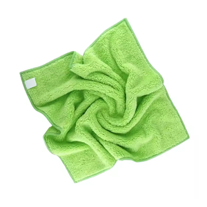 ¡Venta caliente! Alta calidad 40x40 microfibra verde Joker Wellsoft paño de limpieza para cocina personalizable 365 GSM MOQ 365 GSM - Product Image 1